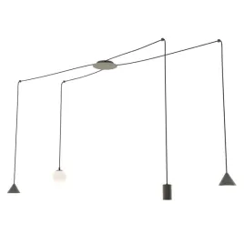 designerska-lampa-wiszaca-inez-pajak-rozne-klosze-czarna-4-ramienna-zwis