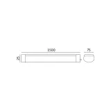 led-delgado-45w-150cm-3000k-napiecie-v-230v