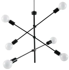 zyrandol-concept-6-czarny-e27-nowoczesny-design