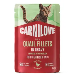 carnilove-cat-sterilised-quail-przepiorka-w-sosie-karma-mokra-dla-kota-85g