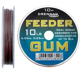 drennan-amortyzator-feeder-gum-065-mm-10-m-10-lb