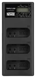 ladowarka-trzykanalowa-newell-cd-usb-c-do-akumulatorow-en-el14-do-nikon