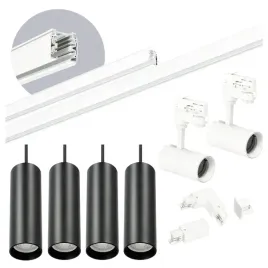 zestaw-szynowy-3-fazowy-szyna-biala-2m-1m-6x-lampa-biala-czarna-lacznik-l
