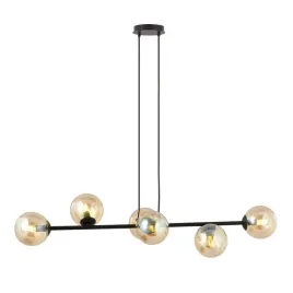 lampa-wiszaca-neli-duza-110cm-szklane-klosze-miodowe-6xe14-regulowana