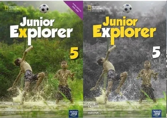 ZESTAW Junior Explorer 5 NEon Podręcznik + Ćwiczenie