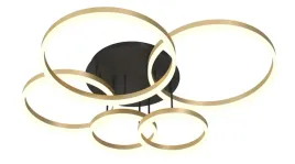duza-lampa-sufitowa-malta-zlota-ledowe-okregi-barwa-ciepla-5-punktowa