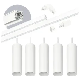 zestaw-szynowy-3-fazowy-szyna-1m-2m-5x-lampa-wiszaca-lacznik-l-bialy