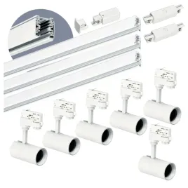 zestaw-szynowy-3-fazowy-szyna-1m-1m-1m-6x-lampa-lacznik-prosty-bialy