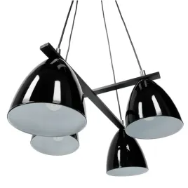lampa-wiszaca-czarna-zwis-4-pl-trzonek-e27-4-punkty-swiatla
