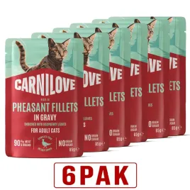 carnilove-cat-pheasant-bazant-w-sosie-karma-mokra-dla-kota-zestaw-6pak-6x85
