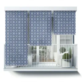 markiza-pionowa-roleta-ozdobna-wzor-geometryczny-na-kafelkach-140-x-180-cm