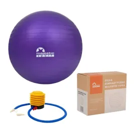 pilka-do-cwiczen-majestic-sport-fioletowa-pvc-65-cm-z-pompka-antyposlizgowa
