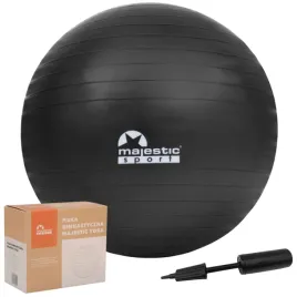 pilka-klasyczna-majestic-sport-65-cm-czarny
