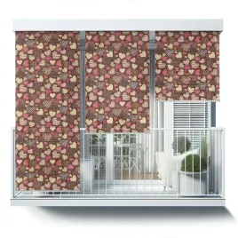 roleta-zewnetrzna-na-balkon-czekoladowe-serca-w-roznych-kolorach-100x180-cm