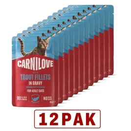 carnilove-cat-trout-pstrag-w-sosie-karma-mokra-dla-kota-zestaw-12pak-12x85g