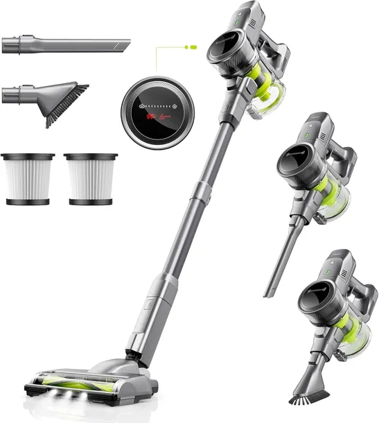 Odkurzacz bezprzewodowy LED ECO 6w1 Greenote GSC55 240W 26000 PA SILNY
