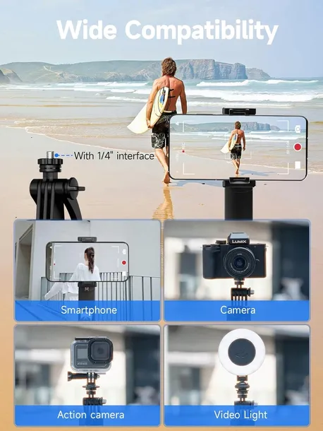 rollei-creator-quadpod-gimbal-kijek-stick-do-selfie-statyw-pilot-stan-nowy-marka-rollei
