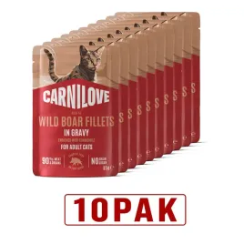 carnilove-cat-wild-boar-dziczyzna-w-sosie-karma-mokra-dla-kota-zestaw-10pak