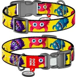 waudog-obroza-nylon-z-qr-furry-monster-s-25-35cm