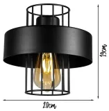 kinkiet-loft-druciak-black-1400-kolor-czarny