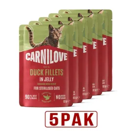 carnilove-cat-sterilised-duck-kaczka-dla-kota-po-sterylizacji-zestaw-5pak