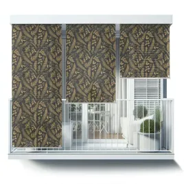 przeciwsloneczna-roleta-zewnetrzna-liscie-paproci-na-ciemnym-tle-100x180-cm