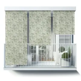 dekoracyjna-markiza-pionowa-roleta-zewnetrzna-decor-roslinny-wzor-80x180