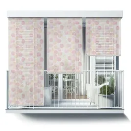 dekoracyjna-markiza-pionowa-roleta-zewnetrzna-decor-kolorowe-kropki-80x180