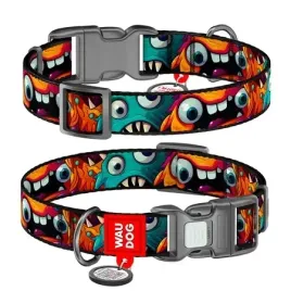 waudog-obroza-nylon-z-qr-zebate-potwory-m-28-40cm