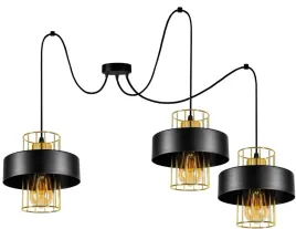 lampa-wiszaca-pajak-loft-druciak-black-gold-mosiadz-1399