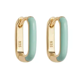 kolczyki-enamel-mint