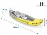 kajak-explorer-k2-wiosla-pompka-2os-intex-68307-waga-z-opakowaniem-16-7-kg