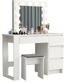 toaletka-kosmetyczna-lustro-z-oswietleniem-12x-led-taboret-tapicerowany
