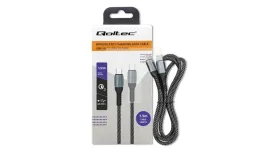 qoltec-kabel-usb-2-0-typ-c-usb-2-0-typ-c-100w-qc-3-0-pd-1-5m-czarny
