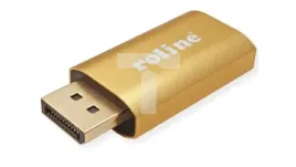 roline-gold-adapter-displayport-hdmi-4k-60-wtyk-gniazdo-zloty