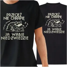 koszulka-z-nadrukiem-meska-smieszna-t-shirt-ja-nie-chrapie-ja-wabie-misie