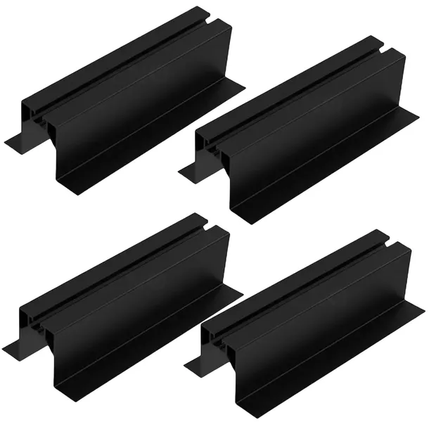MOSTEK SKOŚNY BLACHODACHÓWKA PV 63X330MM CZARNY EPDM ALUMINIUM x4