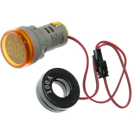 kontrolka-led-zolta-miernik-amperomierz-prad-100a