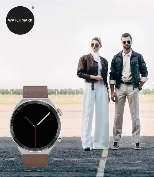 smartwatch-maverick-brazowy-watchmark-stan-nowy