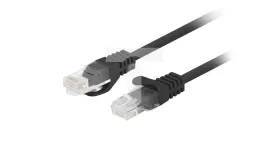 patchcord-kat-6-utp-0-25m-czarny-fluke-passed-lanberg-10-pack
