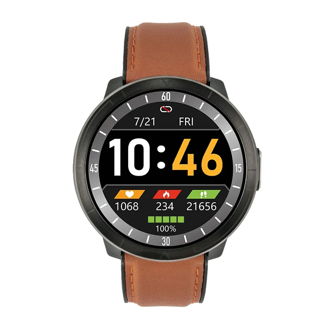 smartwatch-wm18-brazowy-watchmark-stan-nowy