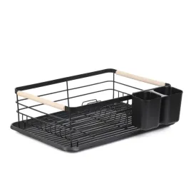 ociekacz-kuchenny-plystre-czarny-42x31x13-cm-homla