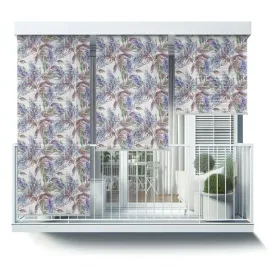 ochronna-roleta-zewnetrzna-na-taras-z-nadrukiem-kwiaty-i-liscie-50x290-cm
