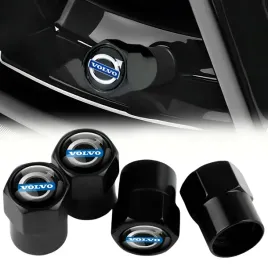 nakretki-na-wentyle-volvo-logo-czarne-metalowe-kapturki-aluminiowe-4-szt
