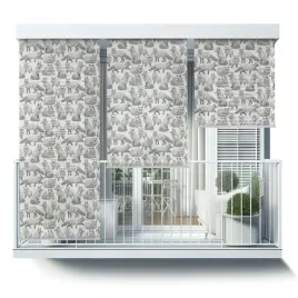 ozdobna-foto-roleta-zagiel-na-balkon-taras-lis-w-roznych-pozach-50x290-cm
