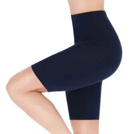 bikery-kolarki-damskie-granatowe-bawelniane-legginsy-krotkie-szorty-xl