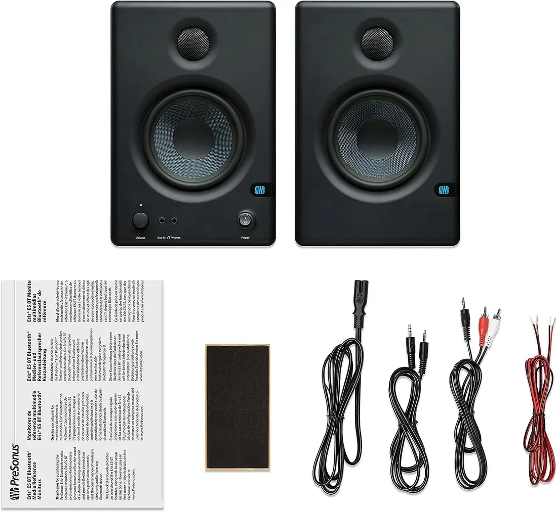 monitor-studyjny-presonus-eris-4-5-active-studio-bt-25-w-para-glosnikow-stan-nowy