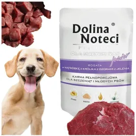 dolina-noteci-karma-mokra-dla-szczeniaka-psa-mlodego-jelen-krolik-watrobka