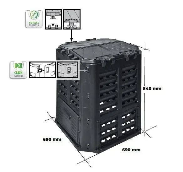 kompostownik-360l-czarny