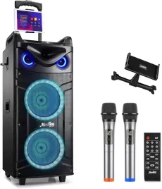 moukey-glosnik-bezprzewodowy-przenosny-mk3024-w-zestawie-imprezowy-karaoke